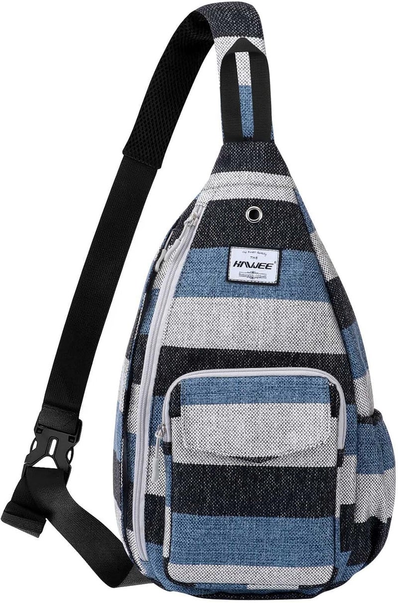 HAWEE Backpack Sling for Women Anti-Water Crossbody Bag Inclined Adjustable Pack | Casual, Adjustable Strap, Water Repellent, for Travel/Sport - Image 1